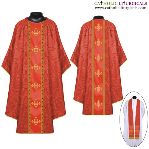 New red gothic vestment - gothic, &