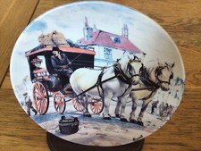 SHIRE HORSE PLATE - TO MARKET - WORKING HORSES - M GREENSMITH - DANBURY MINT