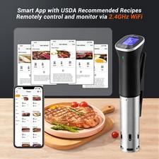 1000W Sous Vide Precision Cooker Immersion Circulator ISV-300W Accurate Temp UK