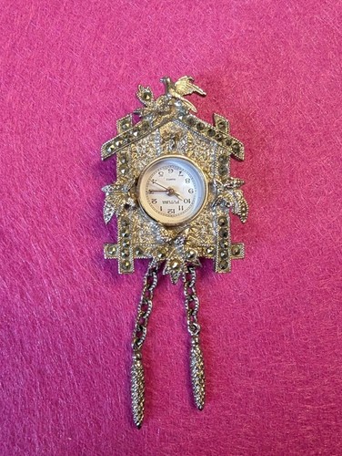 Swiss cuckoo clock watch - swiss,