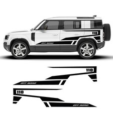 decals side stripe Land Rover