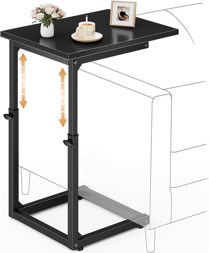 Shaped end table tall - end,