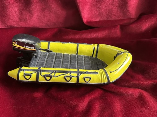 Action man yellow dinghy - action,