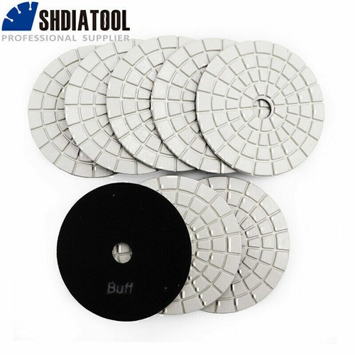 8pcs 4in 105mm diamond wet - 4in/105mm,