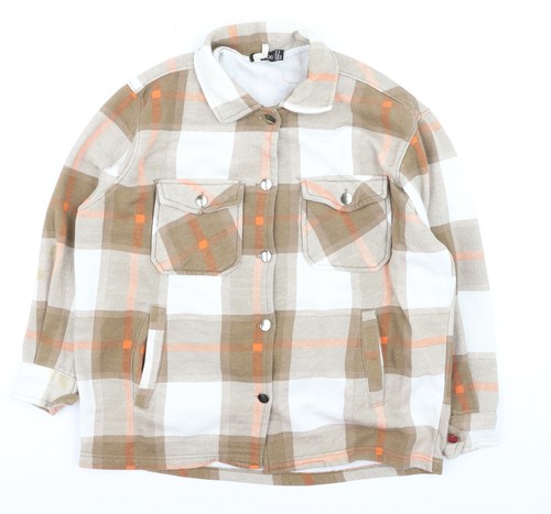 Boohoo women beige plaid - women's,