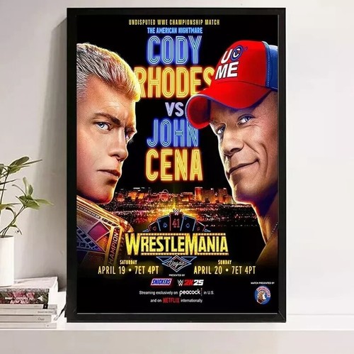 Wrestlemania poster cody - poster,