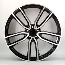 22"black pol 25 alloy wheels