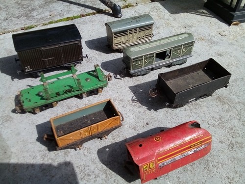 Gauge train engine wagons - o,