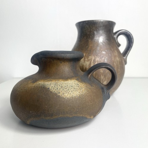 West german vintage lava vase - west,