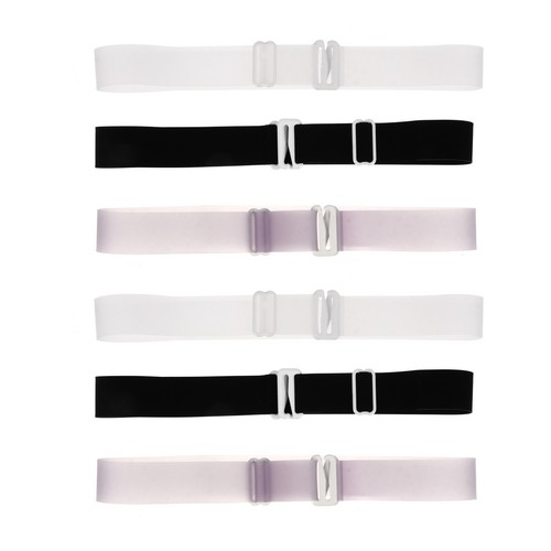 Pairs transparent bra straps - 6,