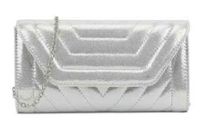 Women Faux Leather Clutch Bag