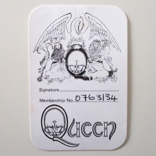 Queen fan club 1974 - fan, official