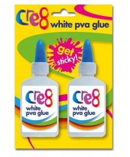 White PVA Glue, 2pk