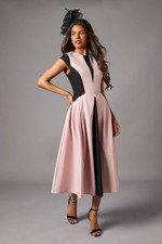 Coast Blush Midi Dress Womens