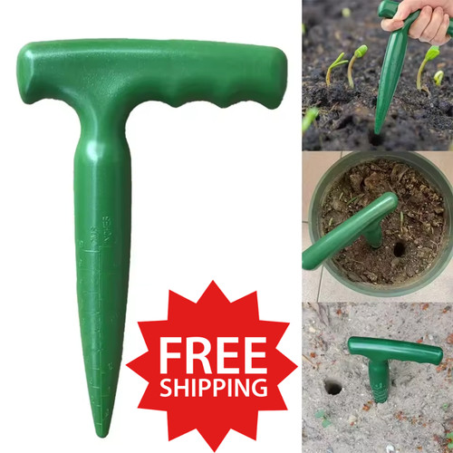Handheld garden hole puncher - garden,
