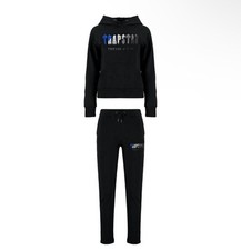 Trapstar Womens Chenille Decoded Tracksuit - Black Ice Flavours - L - IN HAND ✅