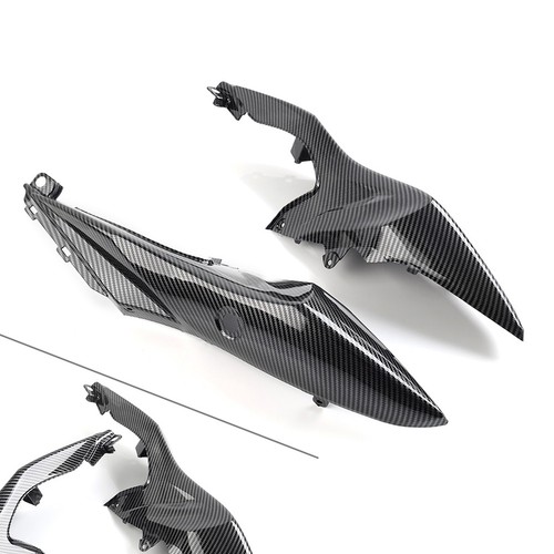 Carbon fiber rear tail side - carbon,