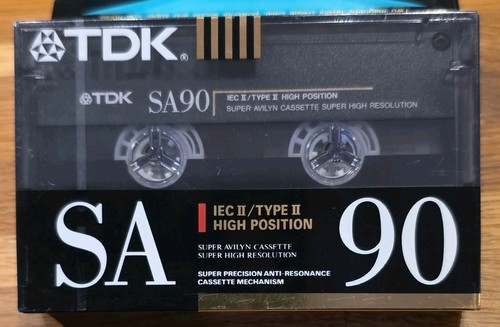 Tdk sa90 audio cassette tape - tdk,