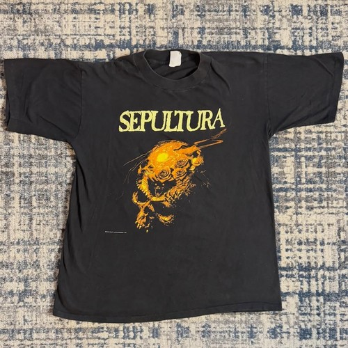 1991 sepultura vintage shirt - 1991,