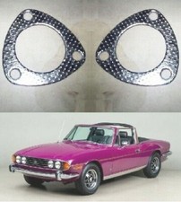(x2) TRIUMPH Stag      EXHAUST