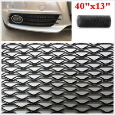 Car Fender Hood Aluminum Grille Net Hexagonal Mesh Grille Vents Section 100x33cm