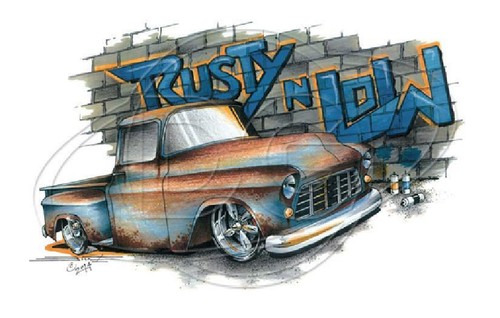 Chevrolet 56 pickup chevy - pickup,