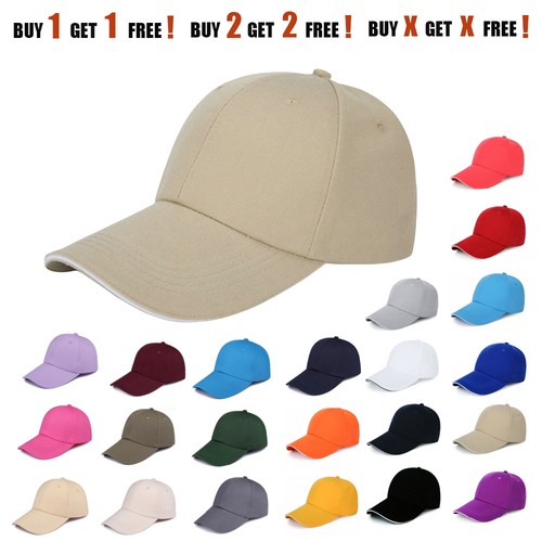 Mens plain baseball caps - baseball, caps-