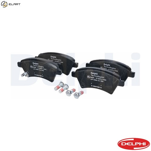 Brake pad set - brake, disc