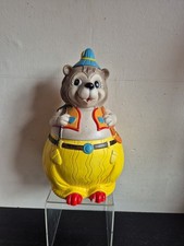 Bear Miner Prospector Cookie Jar Japan 12" Tall Vintage (T7)