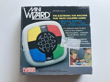 VTECH Mini Wizard electronic game boxed - 4 activities - retro game - working