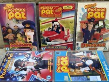 5 Postman Pat DVDs Movie In a