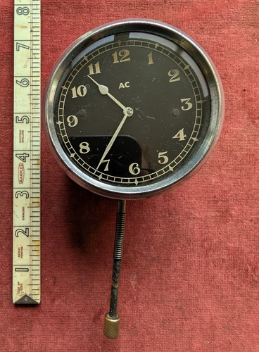 Vintage car clock - ac, (h)