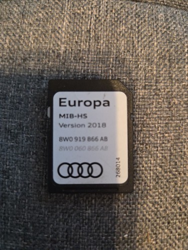 Audi 2018 satellite navigation - 2018,