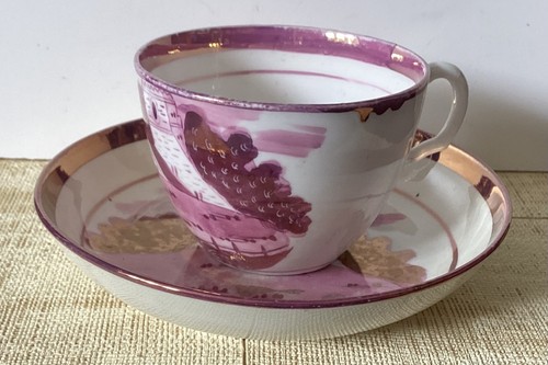 Antique sunderland pink lustre - sunderland,