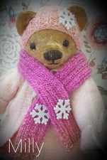 Cute Little Antique, Vintage Chad Valley Teddy Bear,1940s🌺Milly🌻