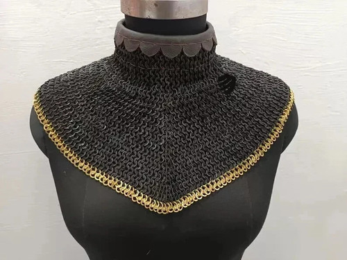 Chainmail collar flat - chainmail, mm
