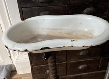 Vintage Enamel Baby Bath