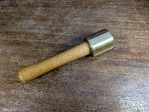 Stone masons brass dummy - masons,