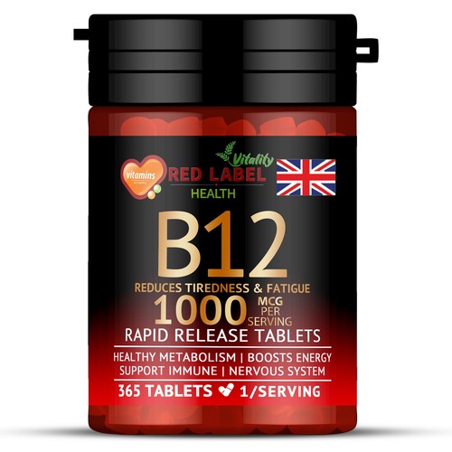 Vitamin b12 365 tablets - vitamin,