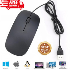 Black Mice Wired USB 2.0