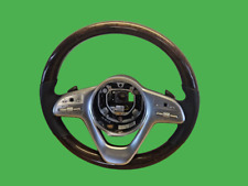 MERCEDES S CLASS W222 MAYBACH 2019 LEATHER / WOOD STEERING WHEEL A0040053999