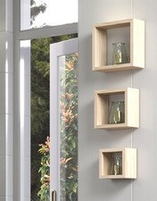 Solid Pine Set of Three Wall