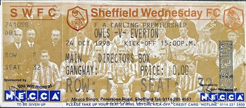 Sheffield wednesday - sheffield, v