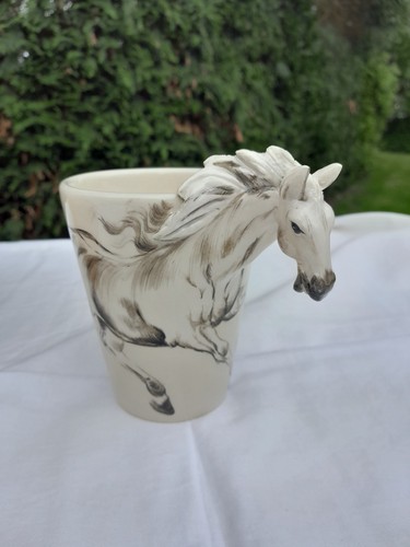 Blue witch horse coffee - witch,