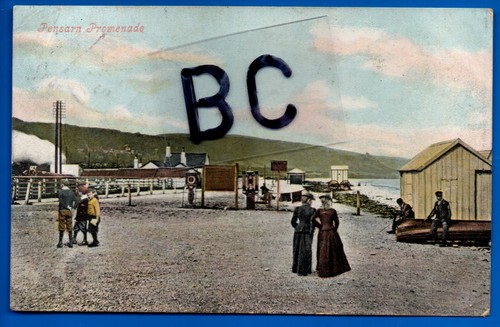 Postcard pensarn promenade - pensarn,