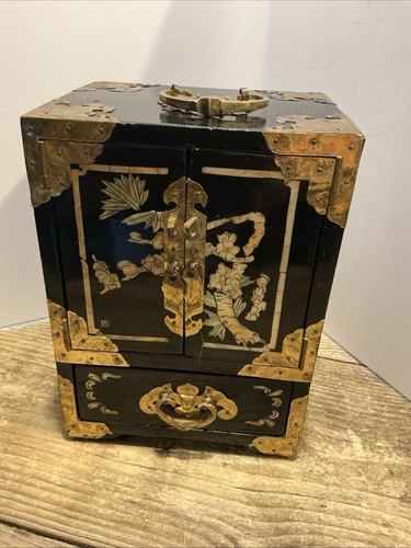 Vintage chinese black - chinese, lacquer