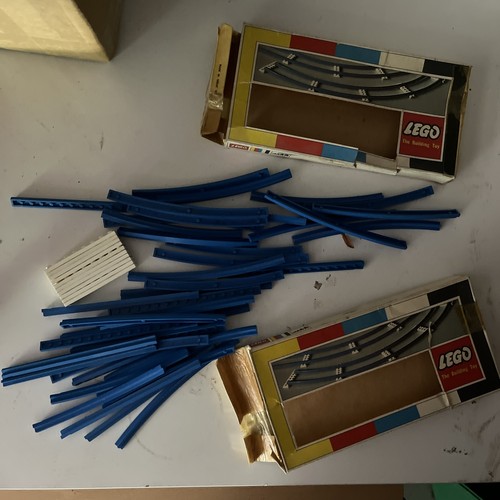 Vintage lego curved - lego, rail