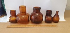 BOVRIL JARS.SET OF 4.VALENTINES MEAT JUICE JAR.(A)