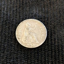 1836 British Sterling Silver Fourpence Groat Coin William III .925