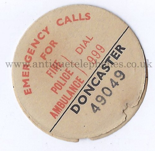 Genuine gpo telephone dial - genuine,